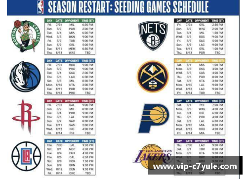 NBA赛程全覆盖：央视转播表及最新赛程安排